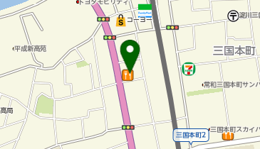 資さんうどん 三国店の地図画像