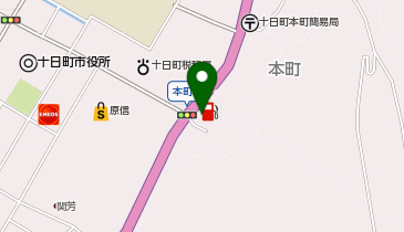 (株)山田屋商店 十日町SSの地図画像