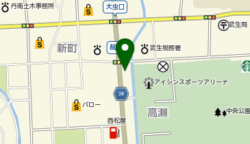 (株)河嶋連蔵商店 武生SSの地図画像