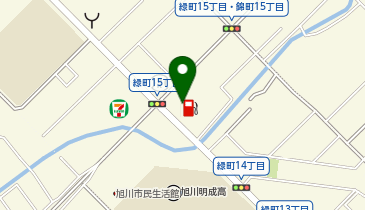 五東石油(株) 近文SSの地図画像