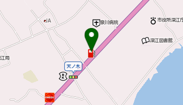 喜多石油店 ジョイフル深江SSの地図画像