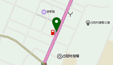 横川興産(株) 占冠SSの地図画像