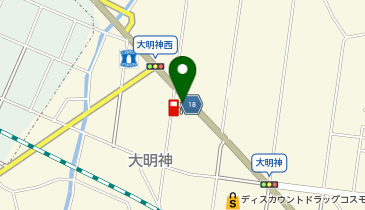 富士和商事(株) 安八SSの地図画像