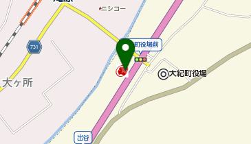 (株)松田石油 滝原SSの地図画像