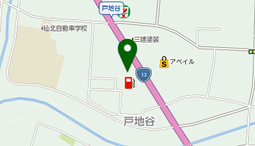 三国商事(株) 大曲バイパスSSの地図画像