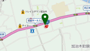 (株)西日本宇佐美 九州支店 10号加治木SSの地図画像