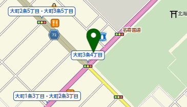 出光リテール販売(株)北海道カンパニー セルフ大町SSの地図画像