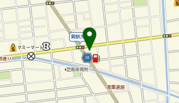 (株)シライシ セルフ川口産業道路SSの地図画像