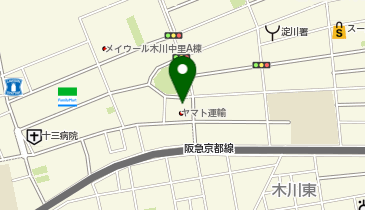 (株)宇佐美エナジー 新大阪SSの地図画像