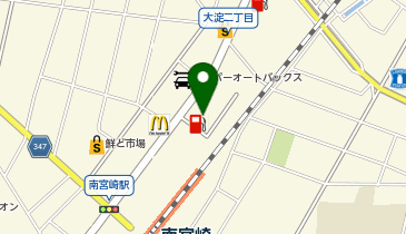 植松エネルギー(株) ベアーズ大淀SSの地図画像