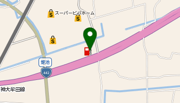 アトライズエナジー(株) セルフ大木SSの地図画像