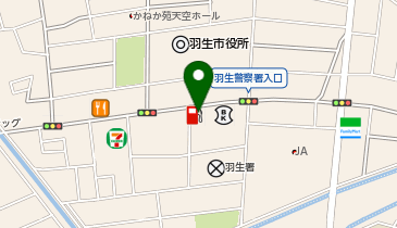 出光リテール販売(株)北関東カンパニー 羽生東SSの地図画像