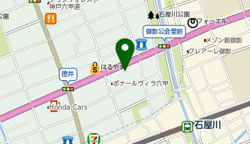 出光リテール販売(株)兵庫四国カンパニー セルフ神戸御影SSの地図画像