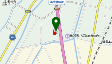 (株)吉田石油店 飯塚SSの地図画像