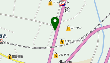 毎日石油(株) 貞光SSの地図画像