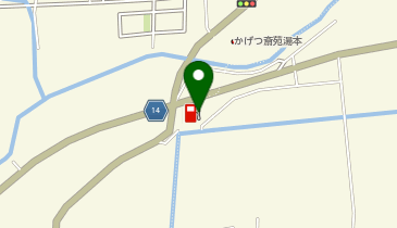 (株)ウタガワ 湯本インターSSの地図画像