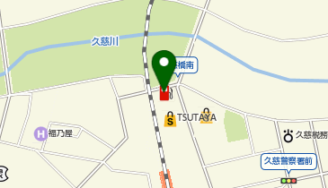 東北つばめ石油販売(株) リバーサイド久慈SSの地図画像