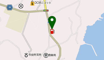 (株)唐桑商会 唐桑半島中央SSの地図画像