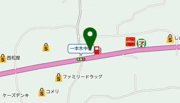 (株)高見澤 セルフ志賀高原入口SSの地図画像