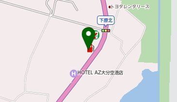 国東重販(株) 大分空港前SSの地図画像