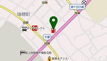 (株)丸井商会 伊丹瑞穂町SSの地図画像