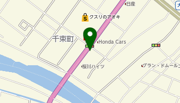 (株)REXオート 土浦大町SSの地図画像