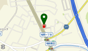 中部石油(株) セルフ稲熊町SSの地図画像