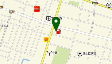 栗田石油(株) 海岸通り店の地図画像