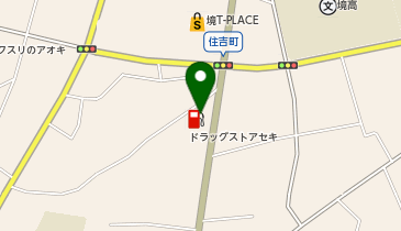 (株)サクライ 境SSの地図画像