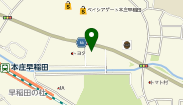 関東礦油(株) 本庄早稲田SSの地図画像