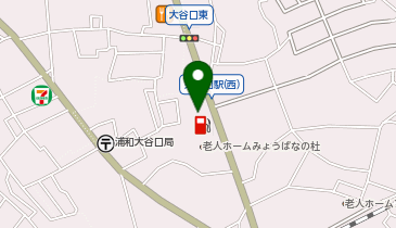 (株)イハシエネルギー セルフ浦和大谷口SSの地図画像