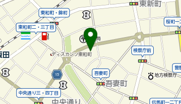 (株)東洋 ホープ飯田店の地図画像