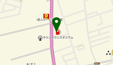 (株)ハヤマ セルフ県庁前SSの地図画像