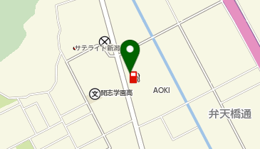 第一石油販売(株) 鳥屋野潟SSの地図画像