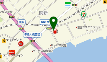 第一石油販売(株) 川岸町SSの地図画像