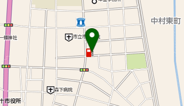小西石油(株) 中村SSの地図画像