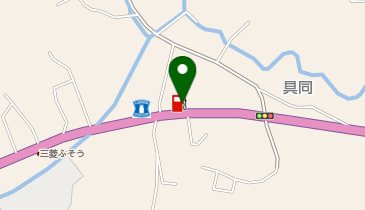 小西石油(株) 具同SSの地図画像