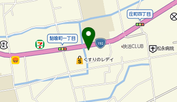 徳島石油(株) 庄町SSの地図画像
