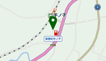 (有)まるや尾形商店 手の子SSの地図画像