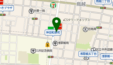 (株)小林茂商店 向柳原SSの地図画像