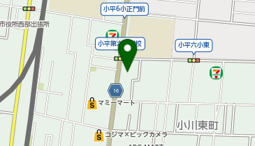 ヤマヒロ(株) セルフ小平SSの地図画像