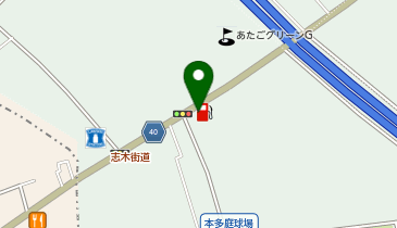 ヤマヒロ(株) セルフ新座SSの地図画像