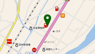 扇屋石油(株) 水神町SSの地図画像