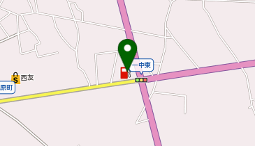 大町シェル石油(株) 不二塚SSの地図画像