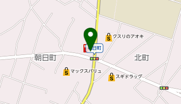 (株)池田油店 朝日町SSの地図画像