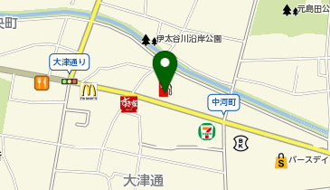 (株)西東 島田SSの地図画像