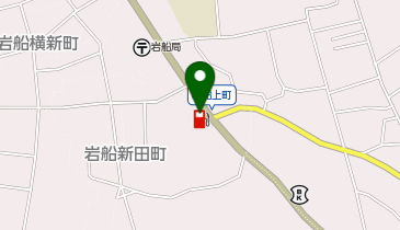 (株)サクマ 岩船SSの地図画像