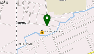 (株)サクマ 村上山居SSの地図画像