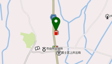 河野商店 上井出SSの地図画像