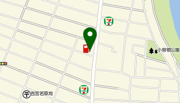 本多石油(株) 甲子園SSの地図画像